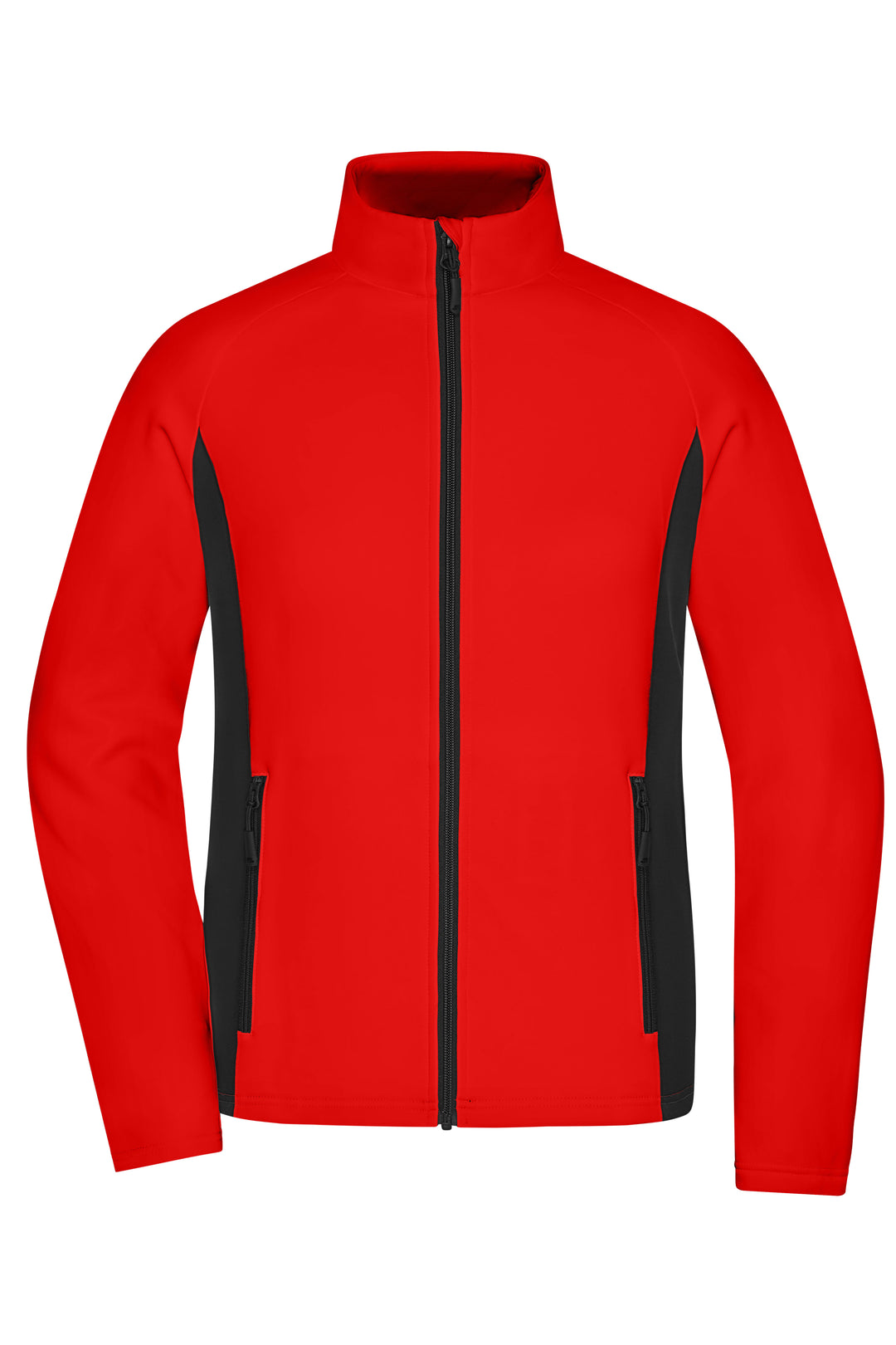 Ladies' Stretchfleece Jacket - red/black