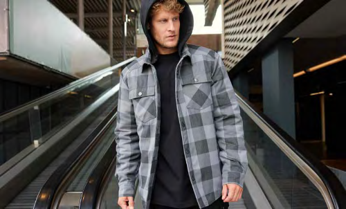Workwear Check Shirt Jacket