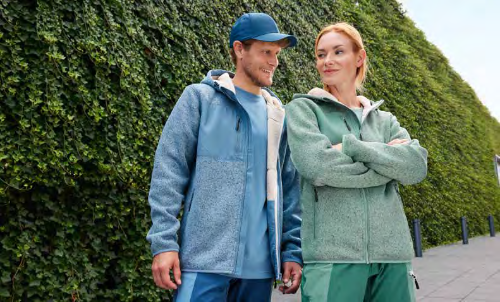 Workwear Knitted Fleece Jacket