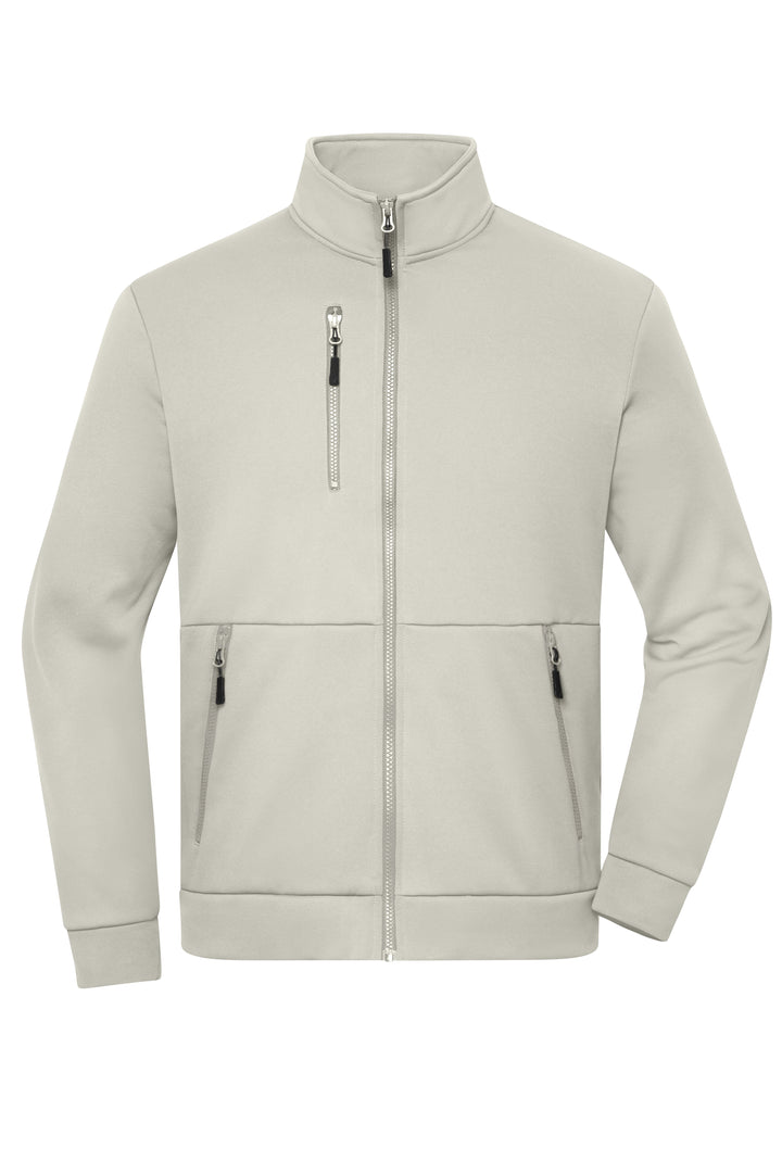 Workwear Fleece Jacket - cement