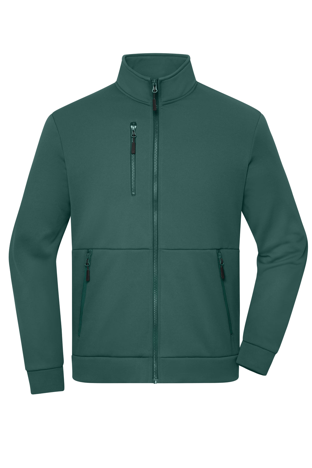 Workwear Fleece Jacket - industrial-green