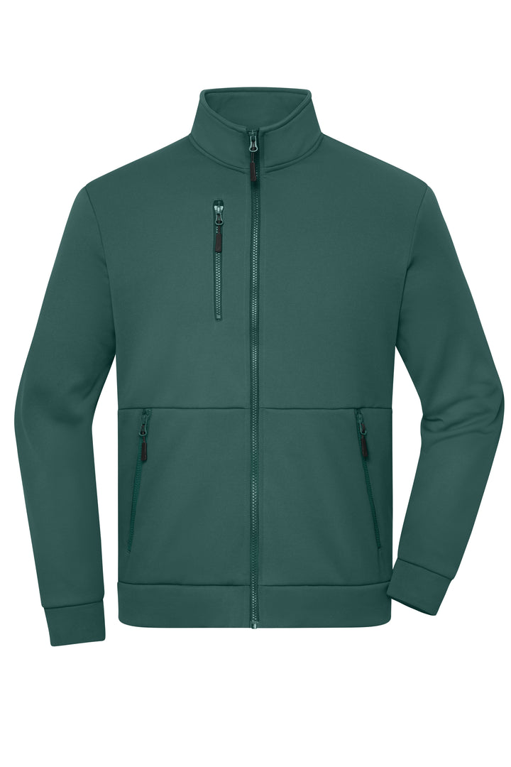 Workwear Fleece Jacket - industrial-green