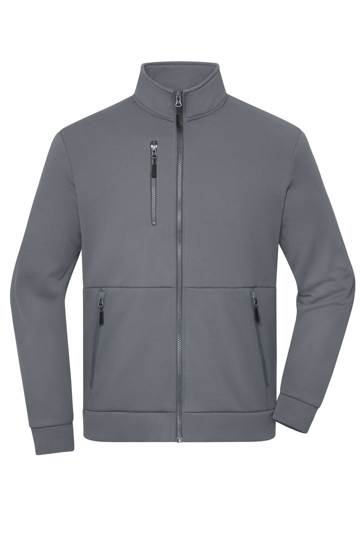 Workwear Fleece Jacket - metal-grey