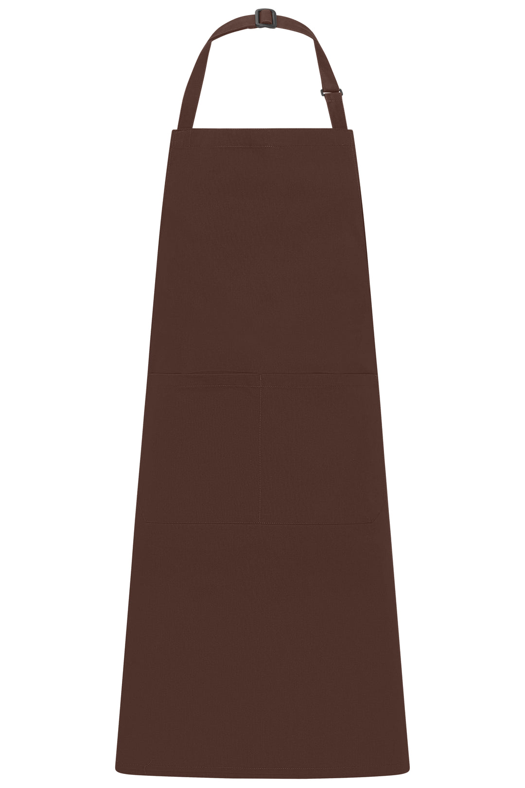 Apron with Bib - brown