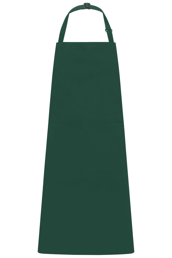 Apron with Bib - dark-green