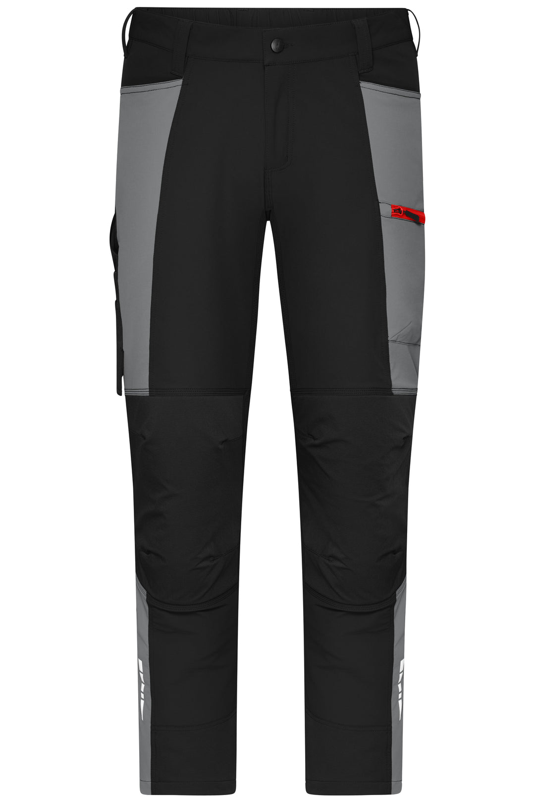 Workwear Pants (All-Season) 4-Way Stretch - black/metal-grey