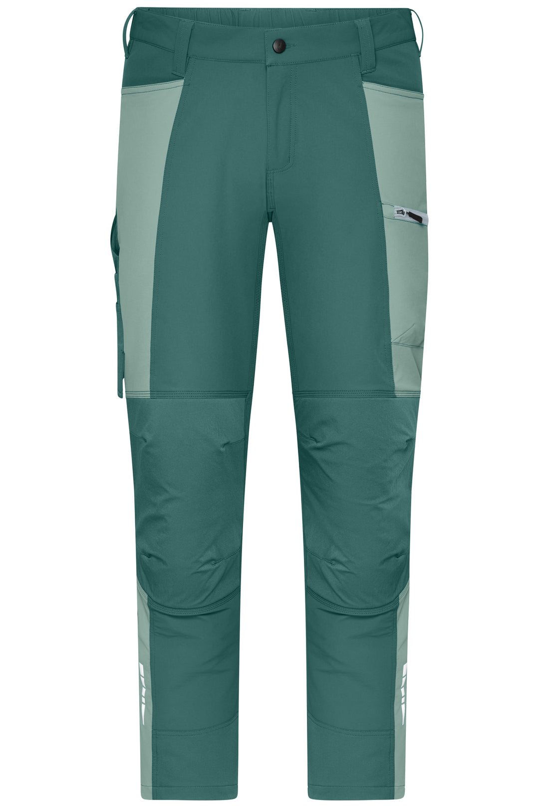 Workwear Pants (All-Season) 4-Way Stretch - industrial-green/foggy-green