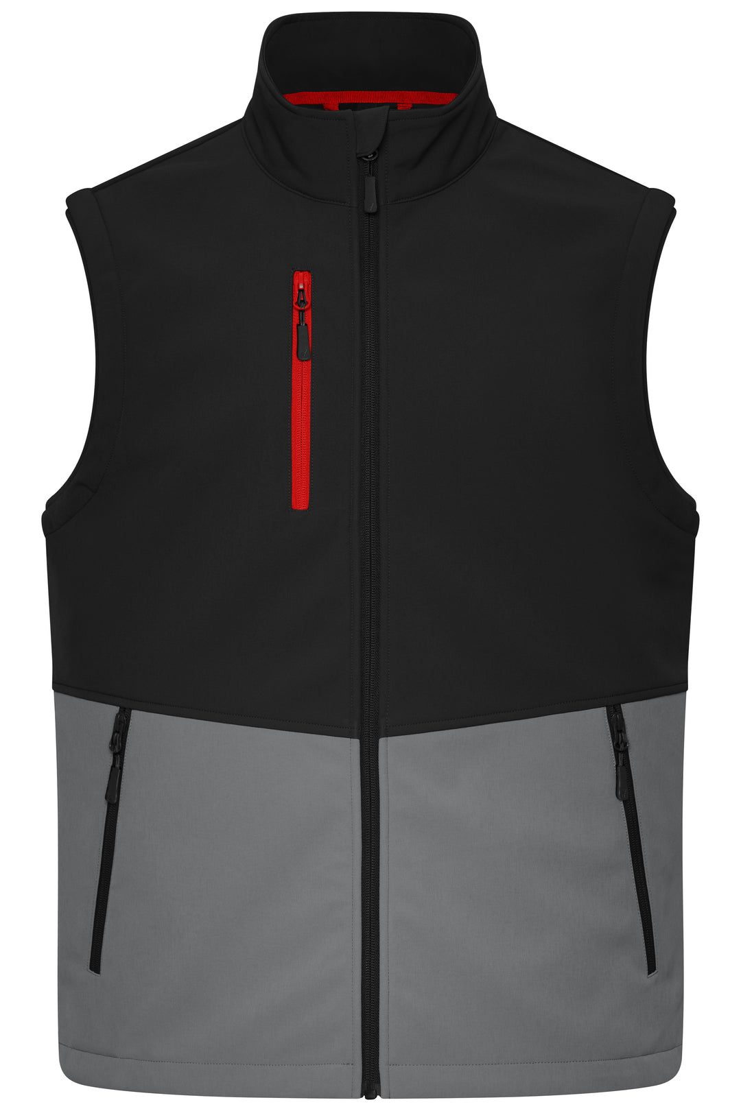 Workwear Softshell Vest - black/metal-grey