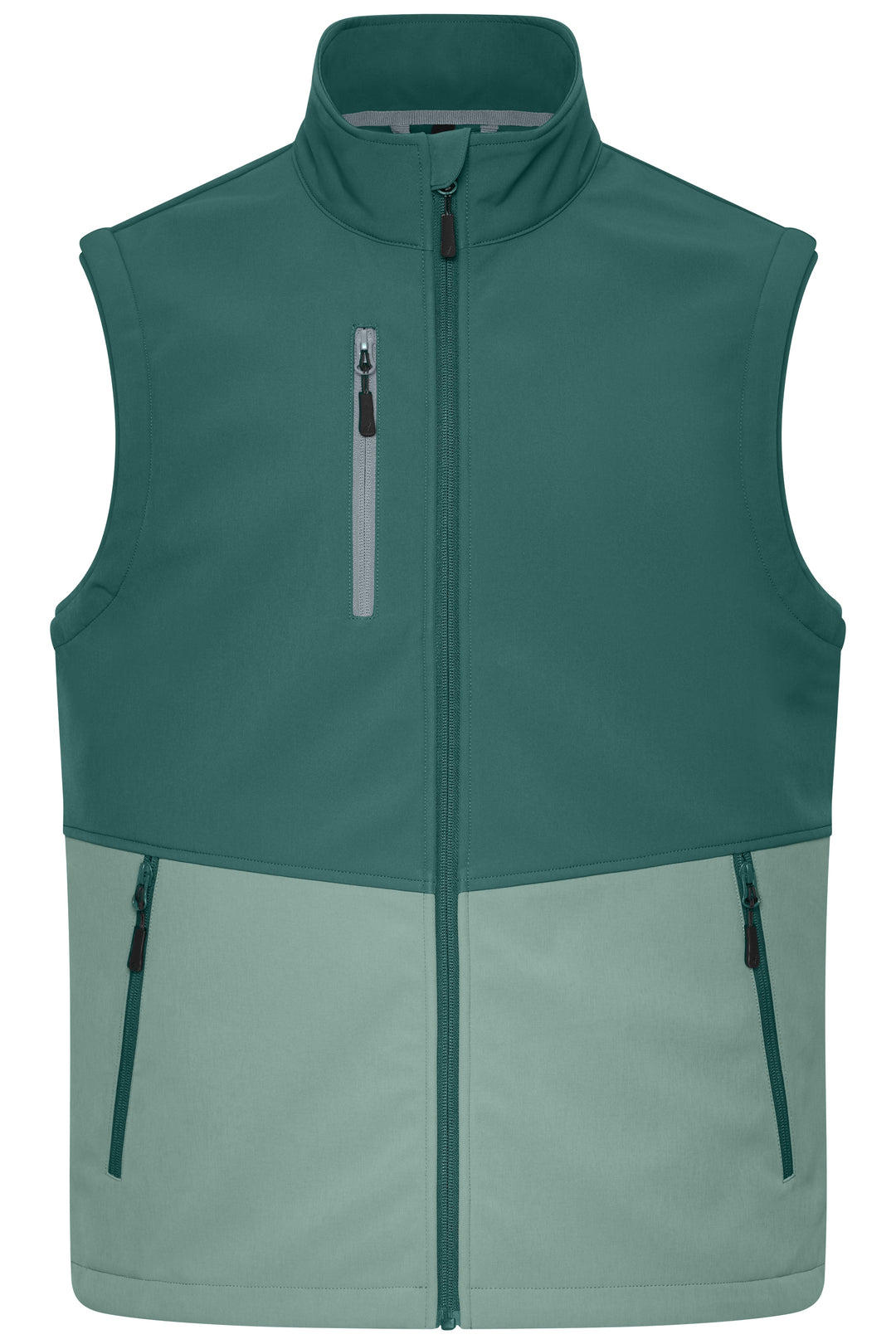 Workwear Softshell Vest - industrial-green/foggy-green