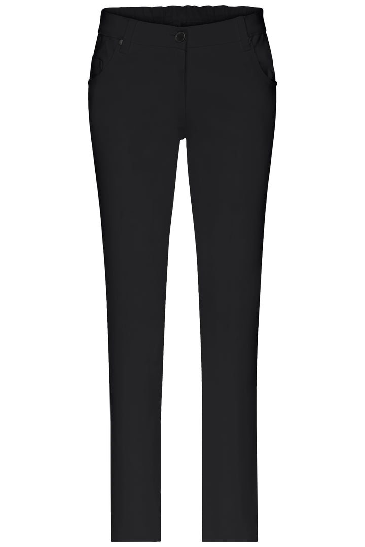 Ladies' 5-Pocket-Stretch-Pants - black