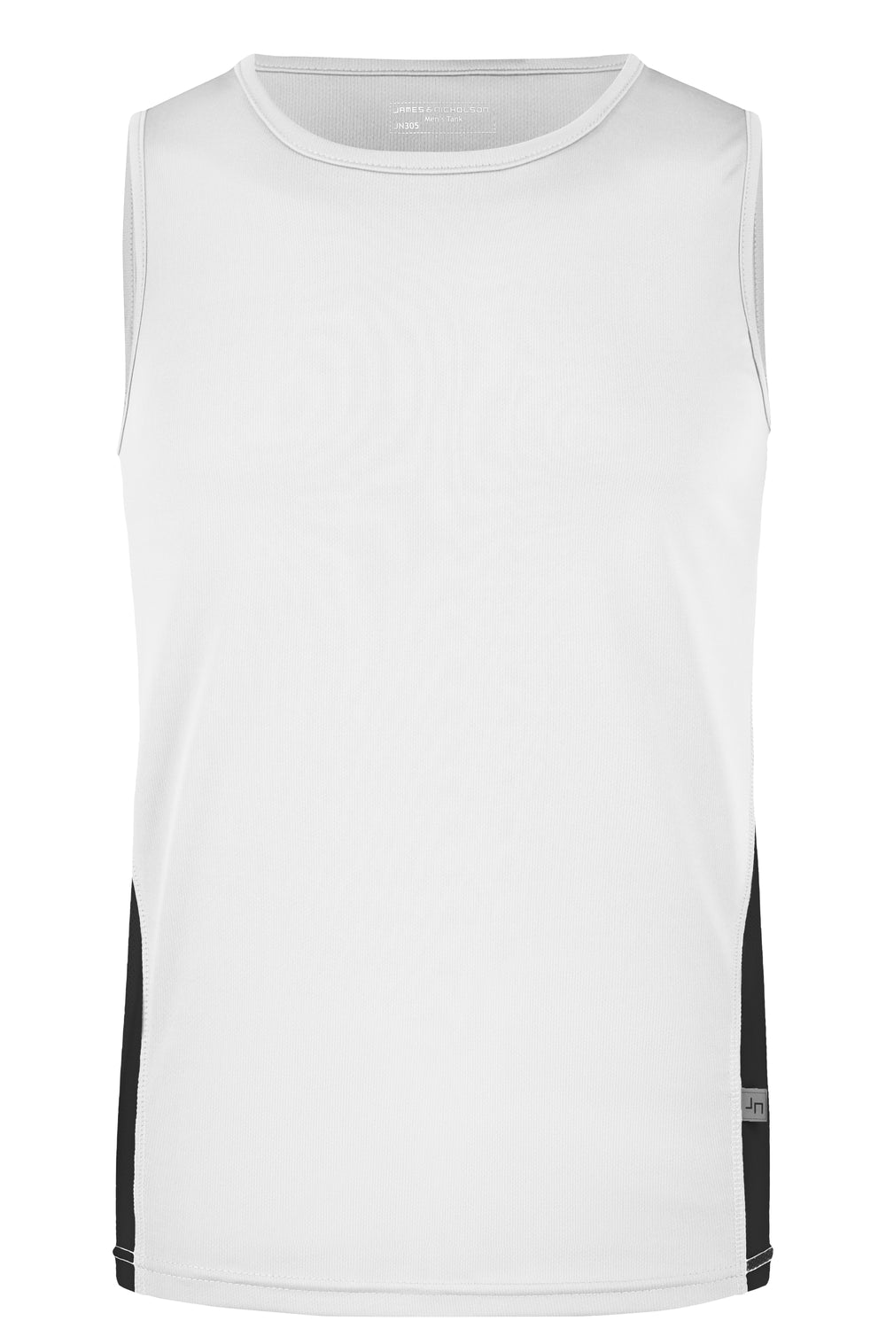 Men's Running Tank - white/black
