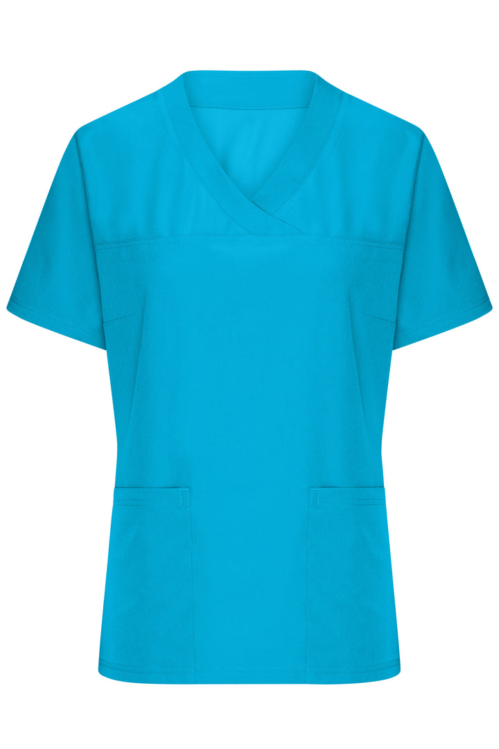Ladies' Stretch-Kasack - turquoise