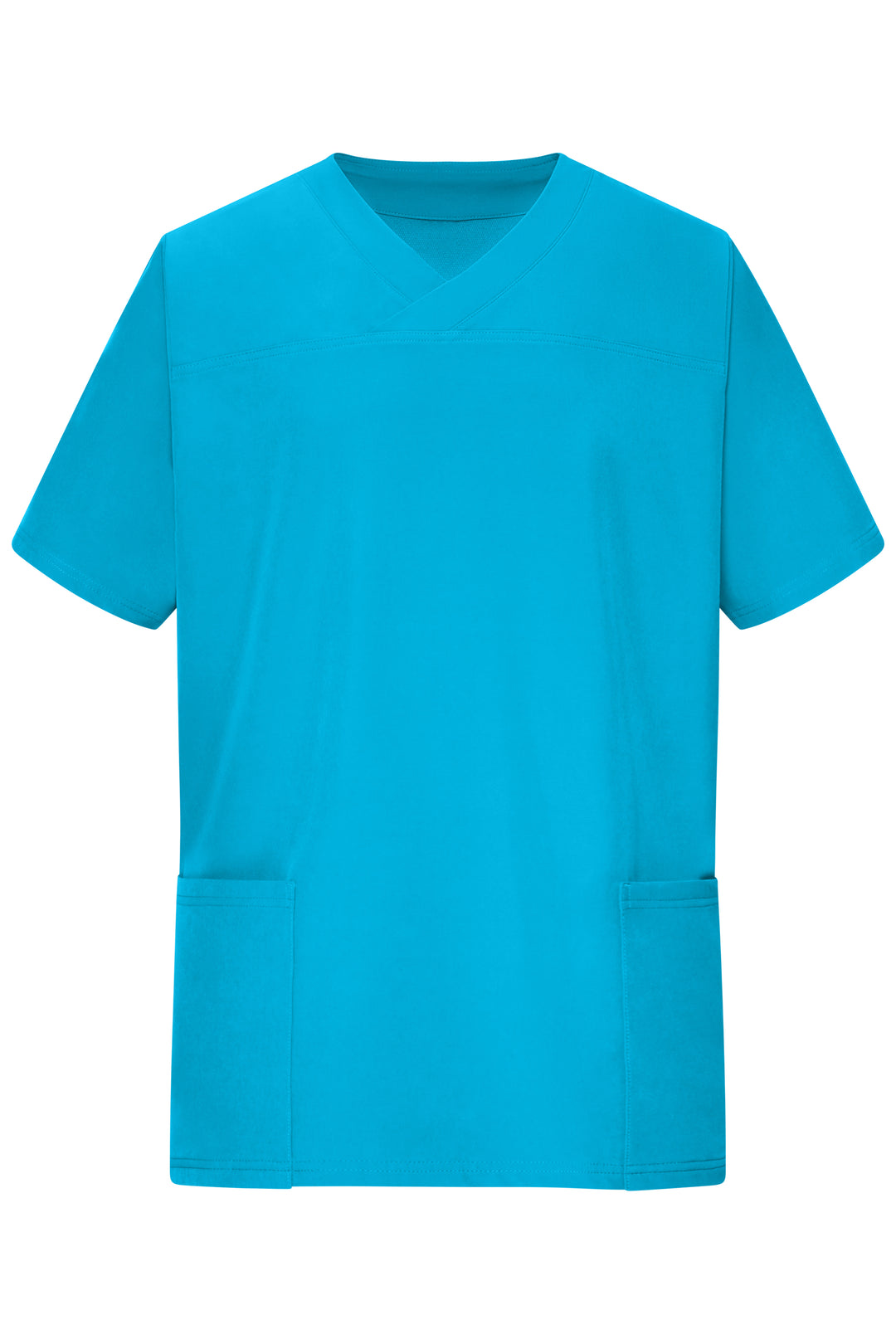 Mens Stretch-Kasack - turquoise