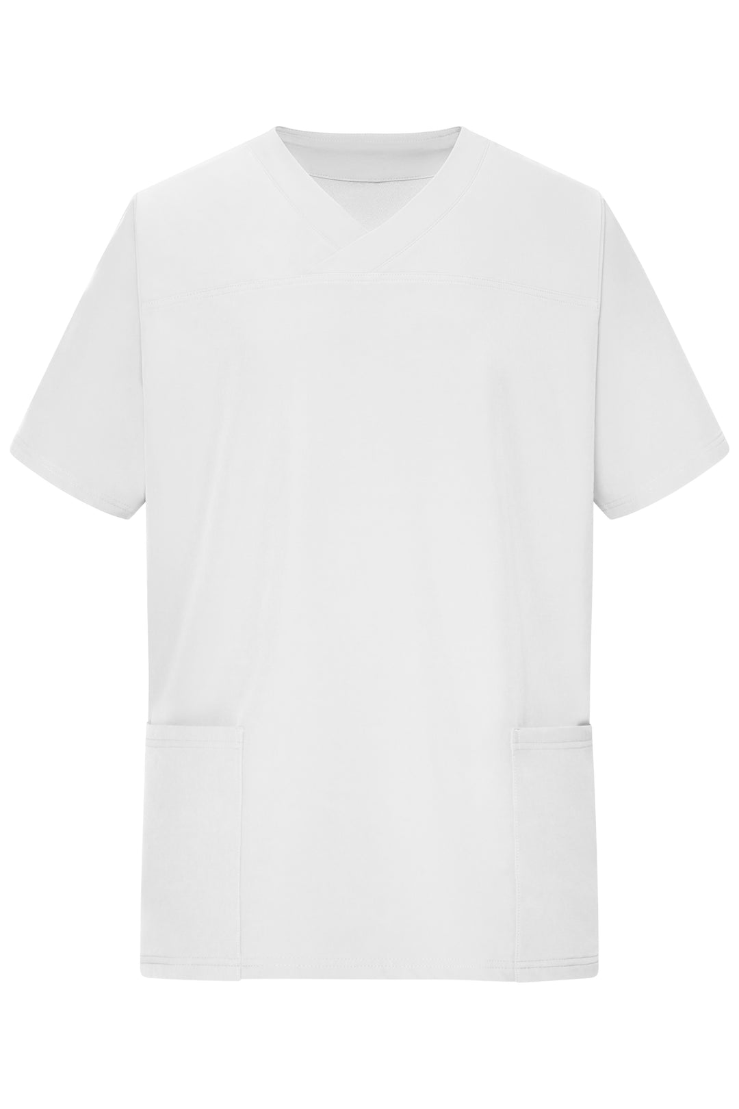 Mens Stretch-Kasack - white