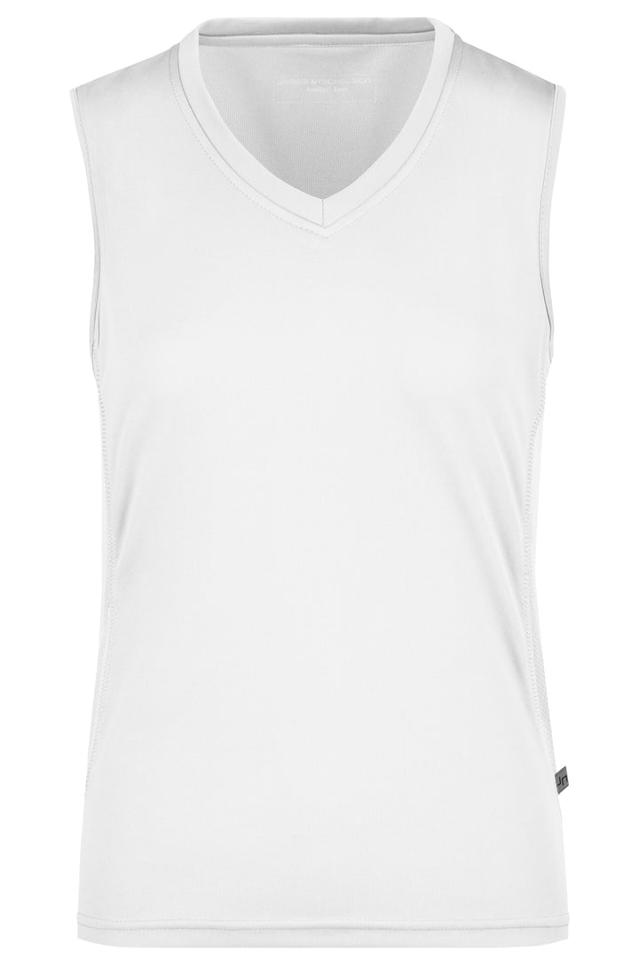 Ladies' Running Tank - white/white