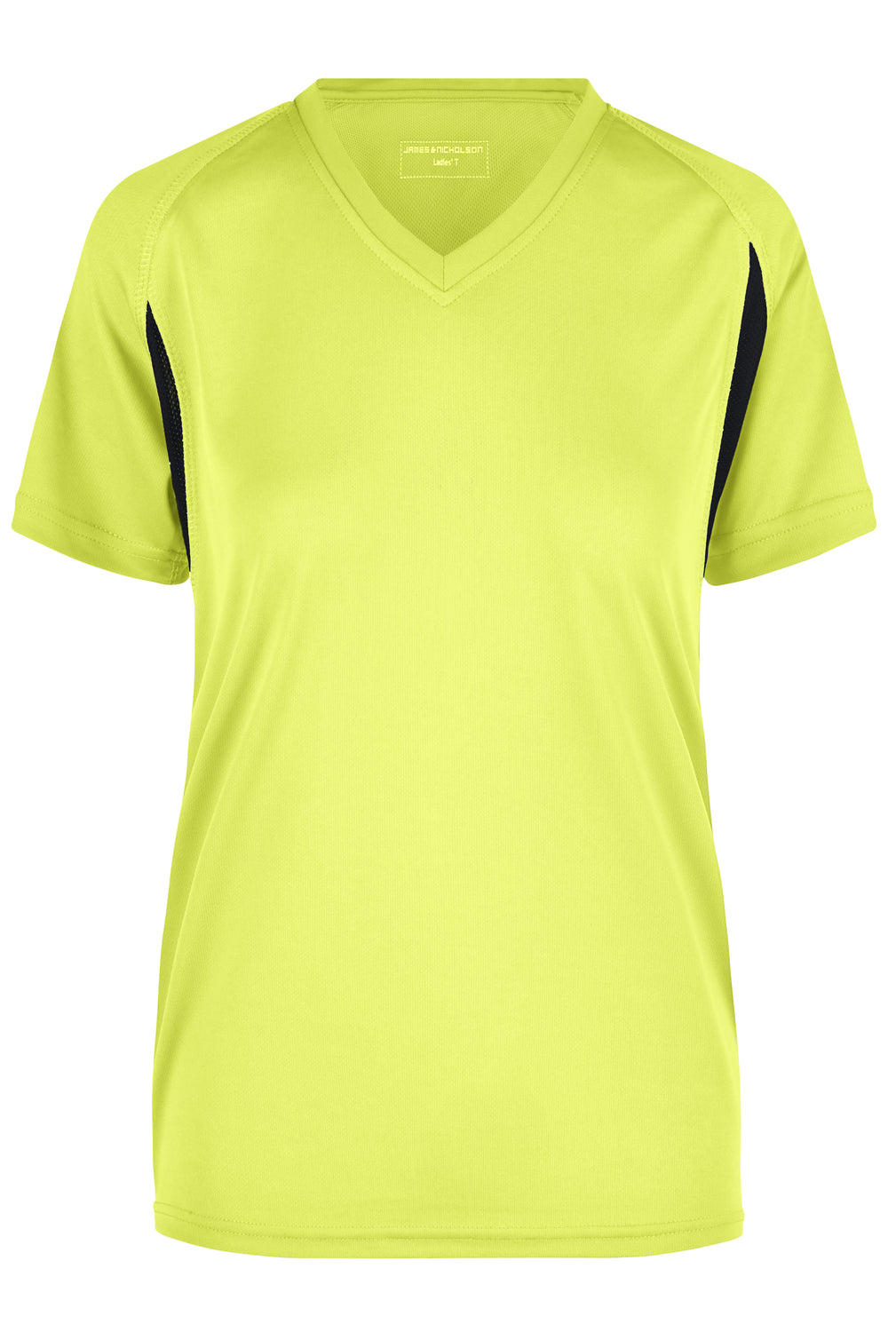 Ladies' Running-T - fluo-yellow/black