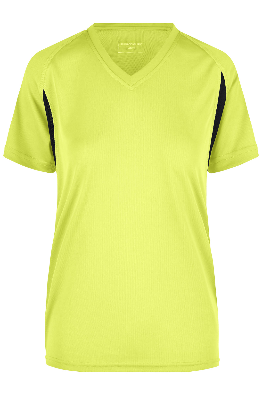 Ladies' Running-T - fluo-yellow/black