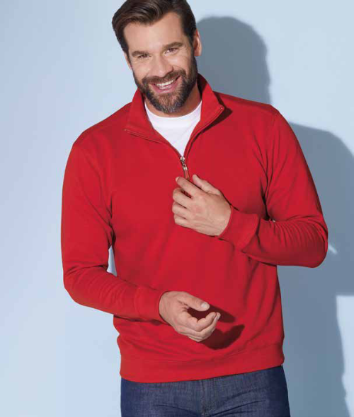 Round-Neck Zip