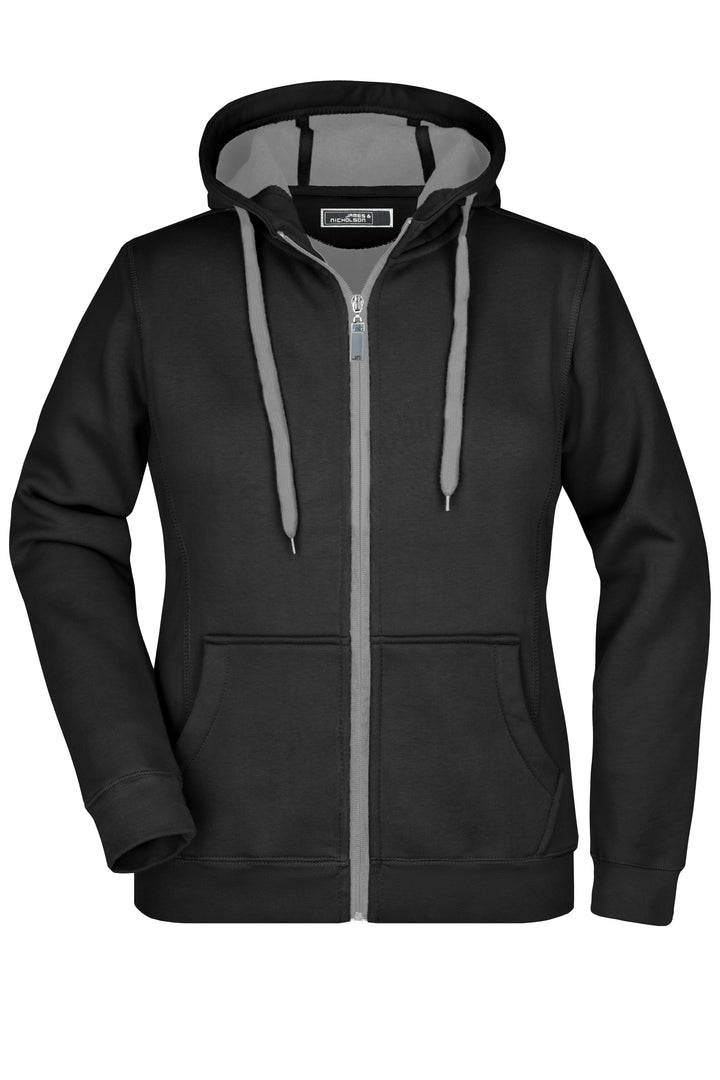 Ladies' Doubleface Jacket - black/carbon
