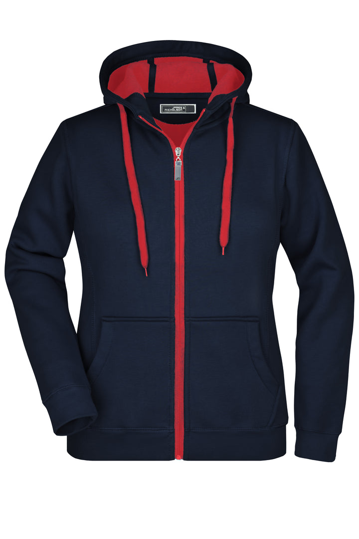 Ladies' Doubleface Jacket - navy/red