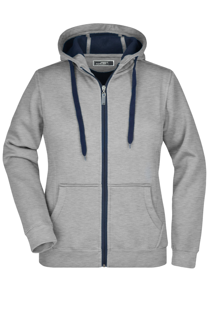Ladies' Doubleface Jacket - sports-grey/navy