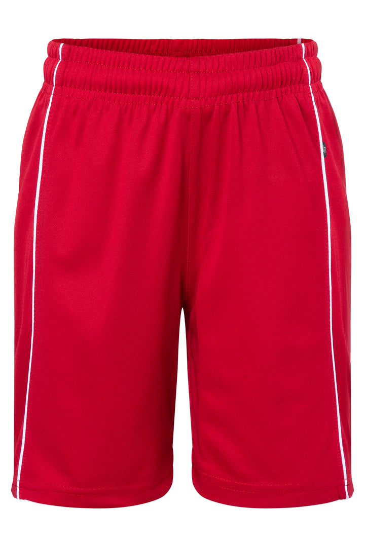 Basic Team Shorts Junior - red/white