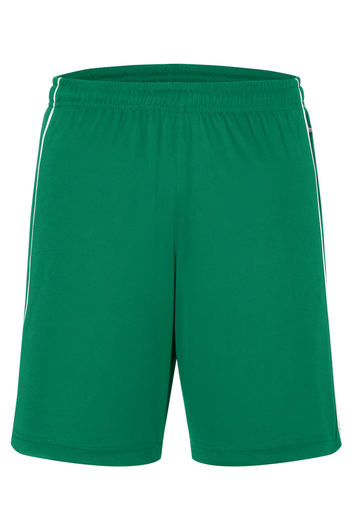 Basic Team Shorts - green/white