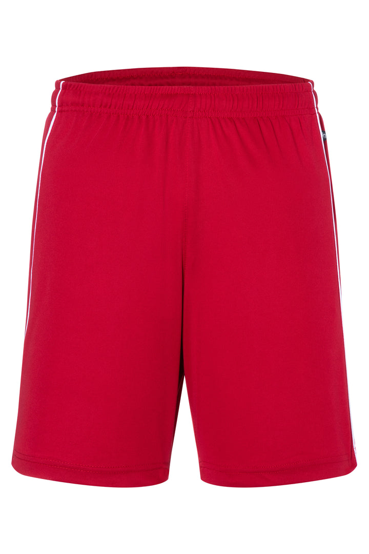 Basic Team Shorts - red/white