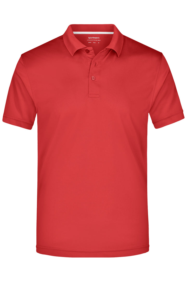 Men's Polo High Performance - red