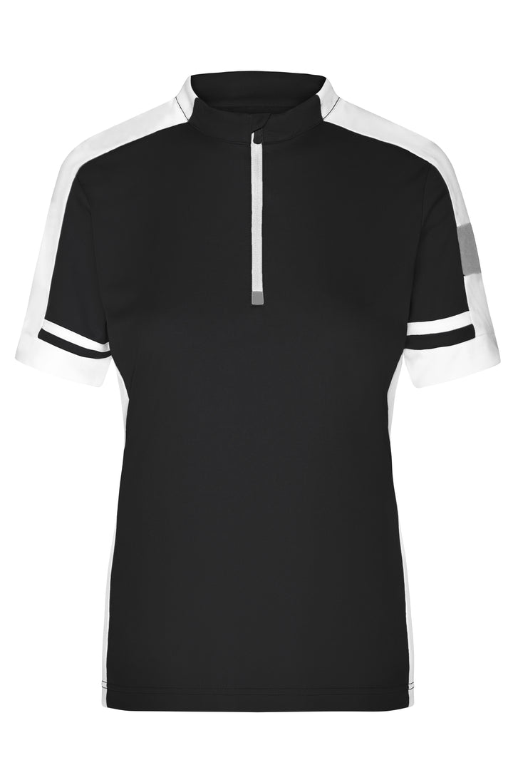 Ladies' Bike-T Half-Zip - black