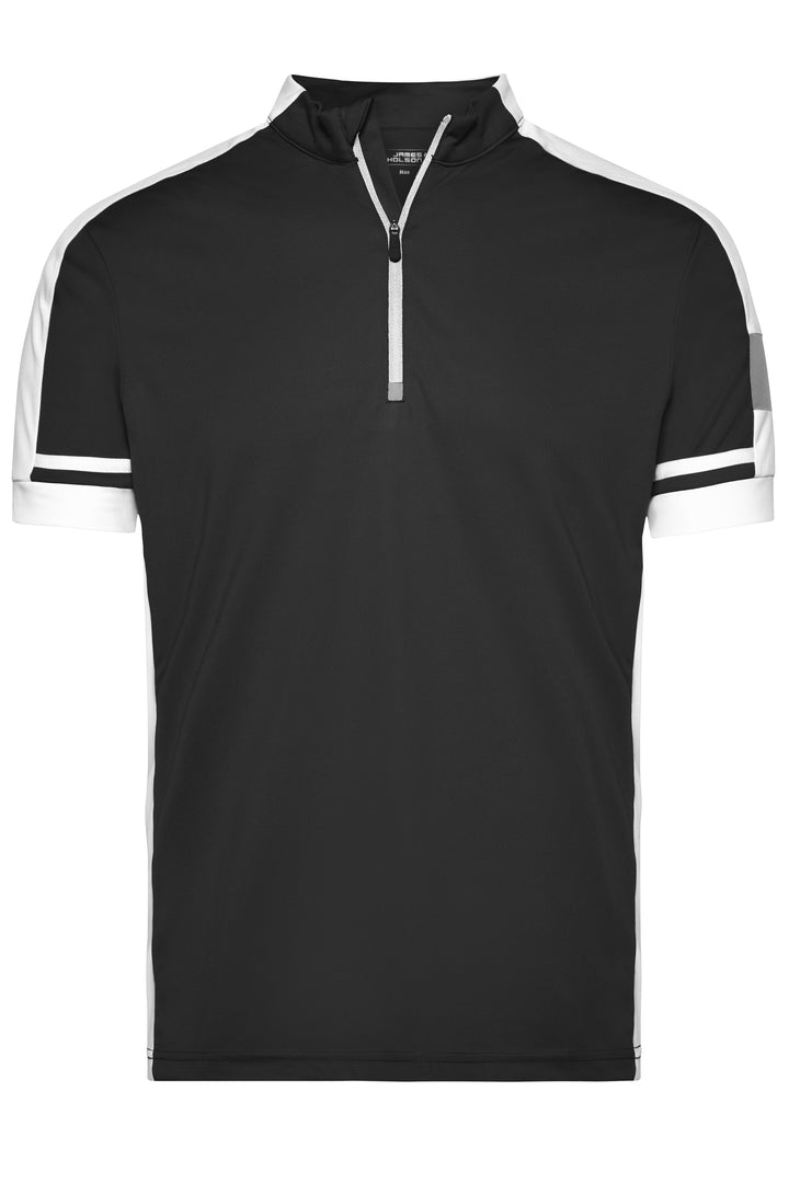 Men's Bike-T Half-Zip - black