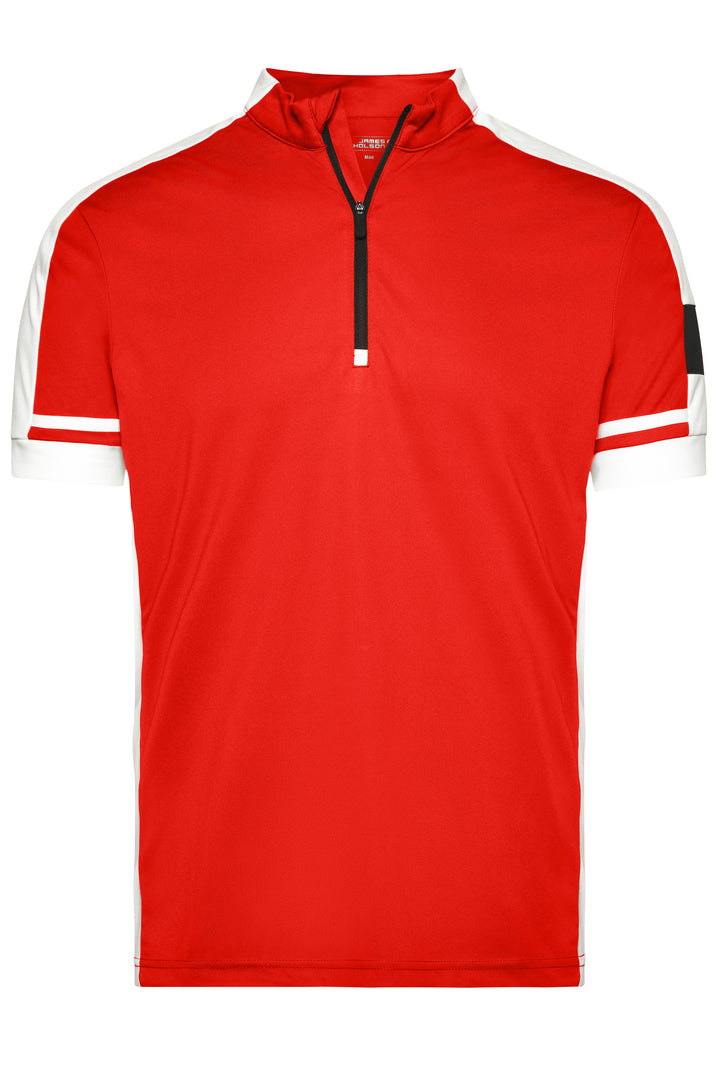 Men's Bike-T Half-Zip - red