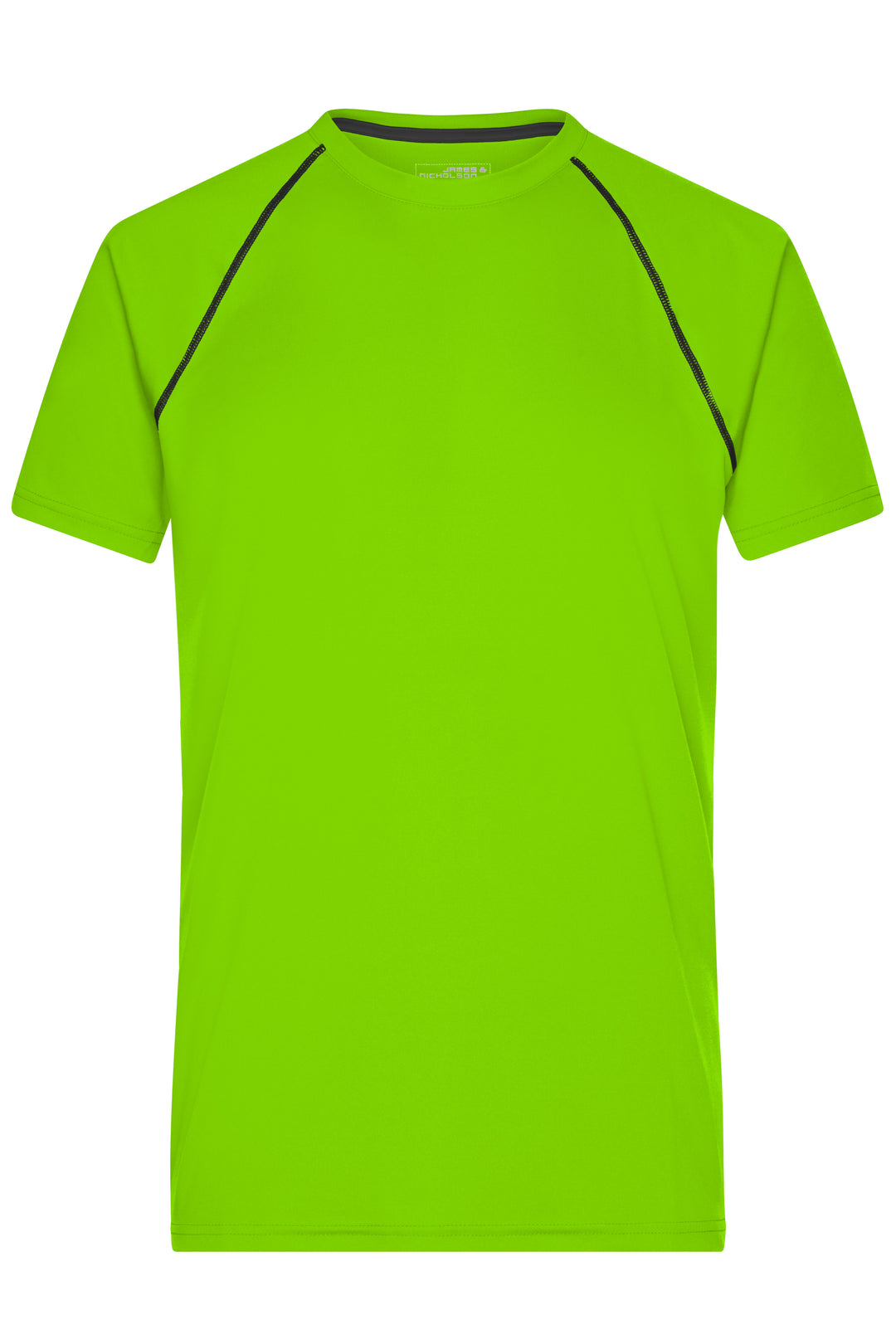 Men's Sports T-Shirt - bright-green/black