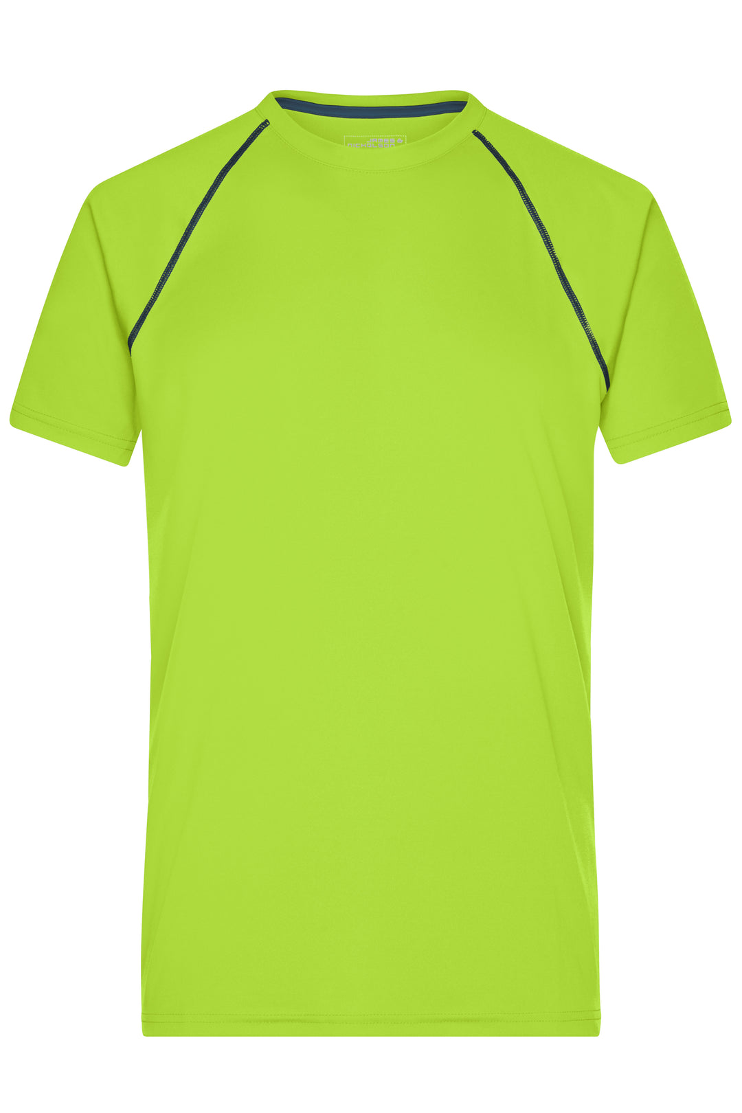 Men's Sports T-Shirt - bright-yellow/bright-blue
