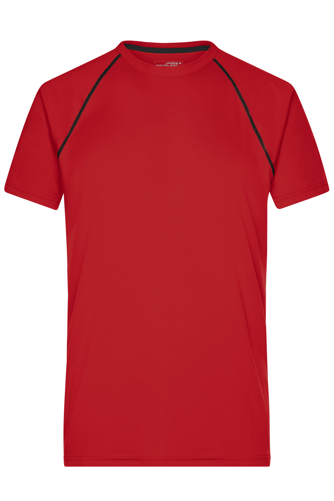 Men's Sports T-Shirt - red/black