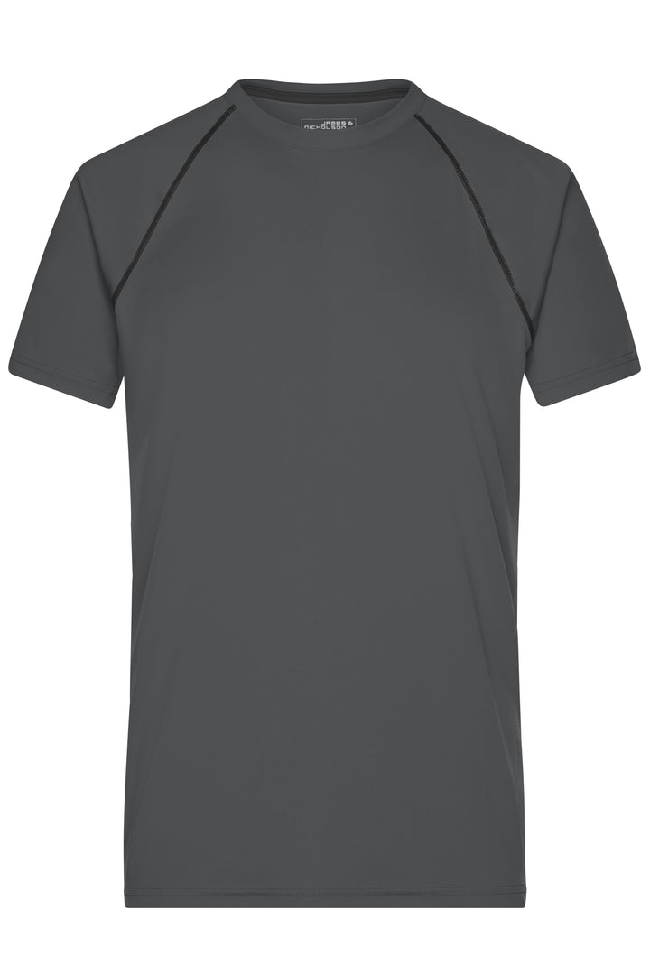 Men's Sports T-Shirt - titan/black