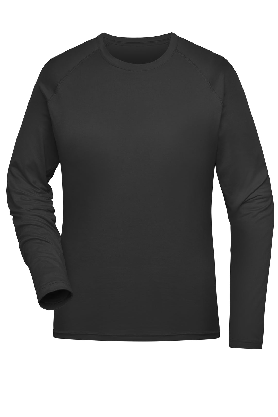 Ladies' Sports Shirt Long-Sleeved - black