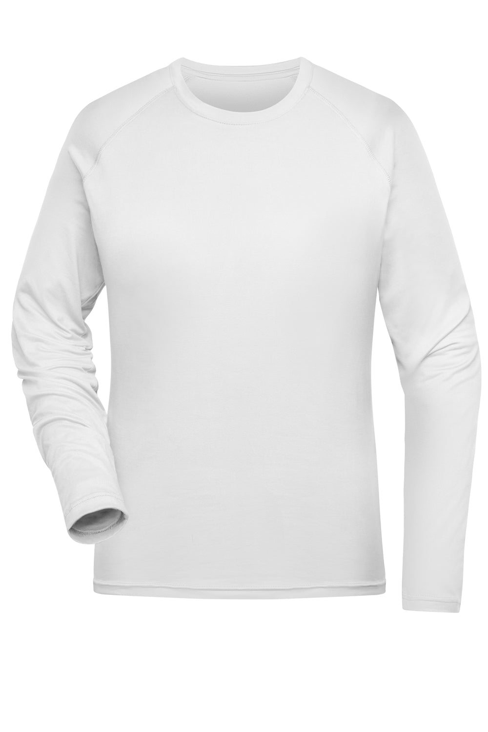 Ladies' Sports Shirt Long-Sleeved - white