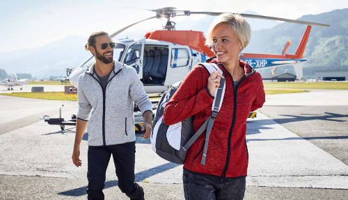 Ladies' Knitted Fleece Hoody