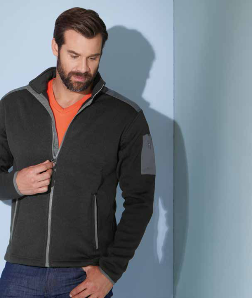 Men's Knitted Fleece Jacket