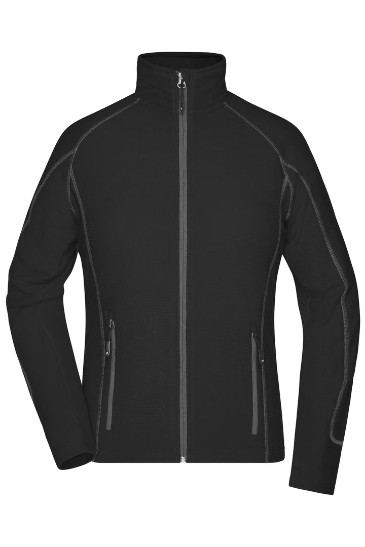 Ladies' Structure Fleece Jacket - black/carbon