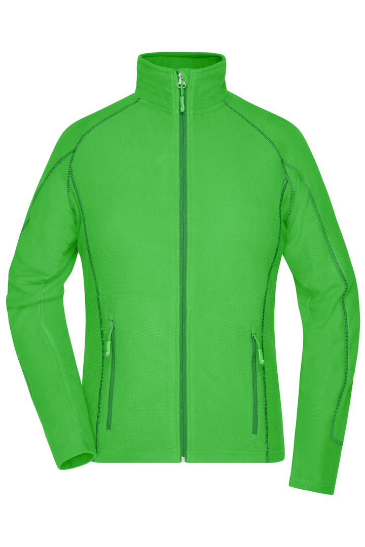 Ladies' Structure Fleece Jacket - green/dark-green