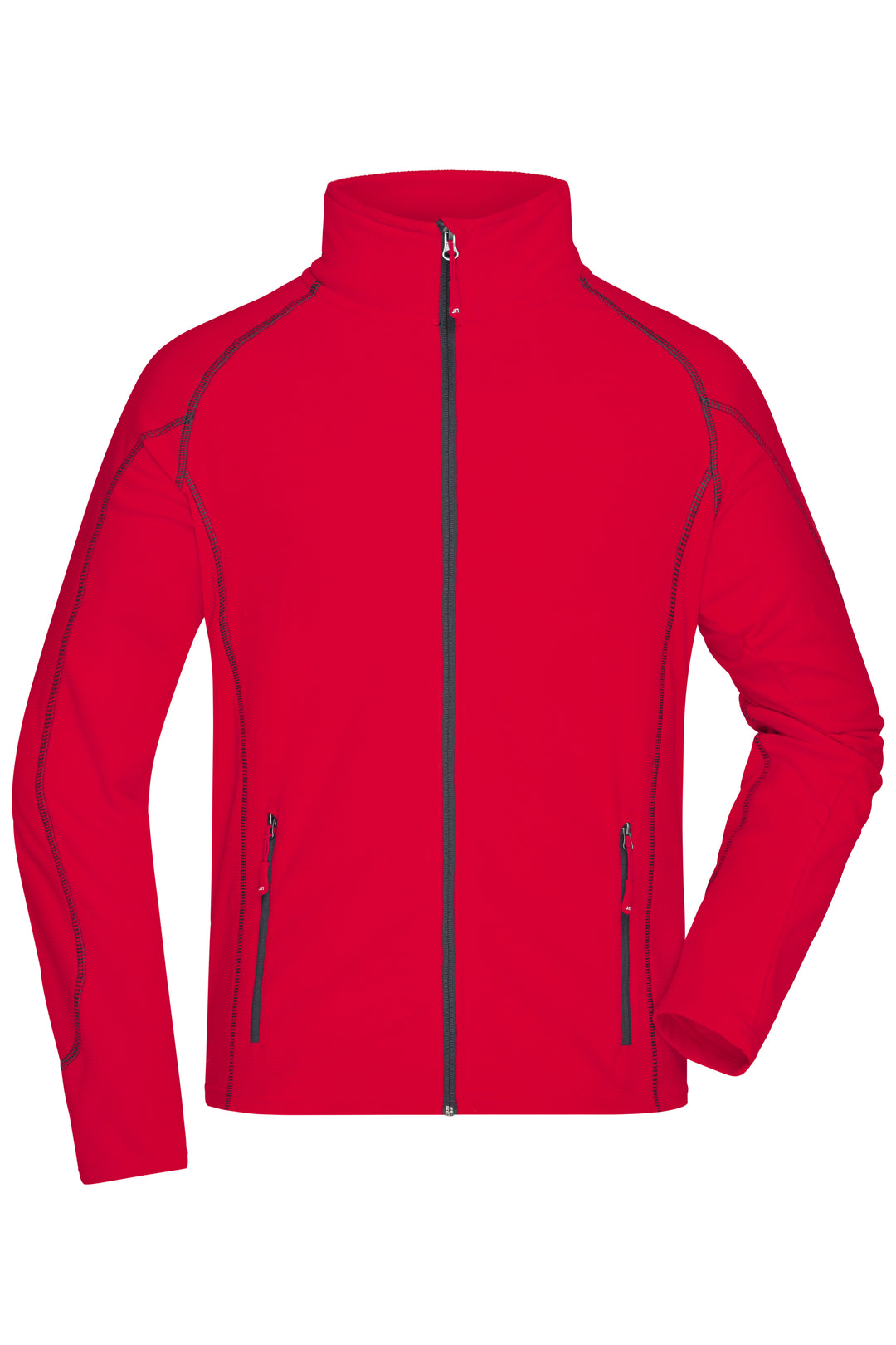 Men's Structure Fleece Jacket - red/carbon
