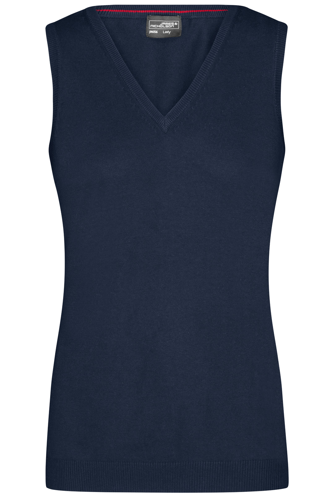 Ladies' V-Neck Pullunder - navy