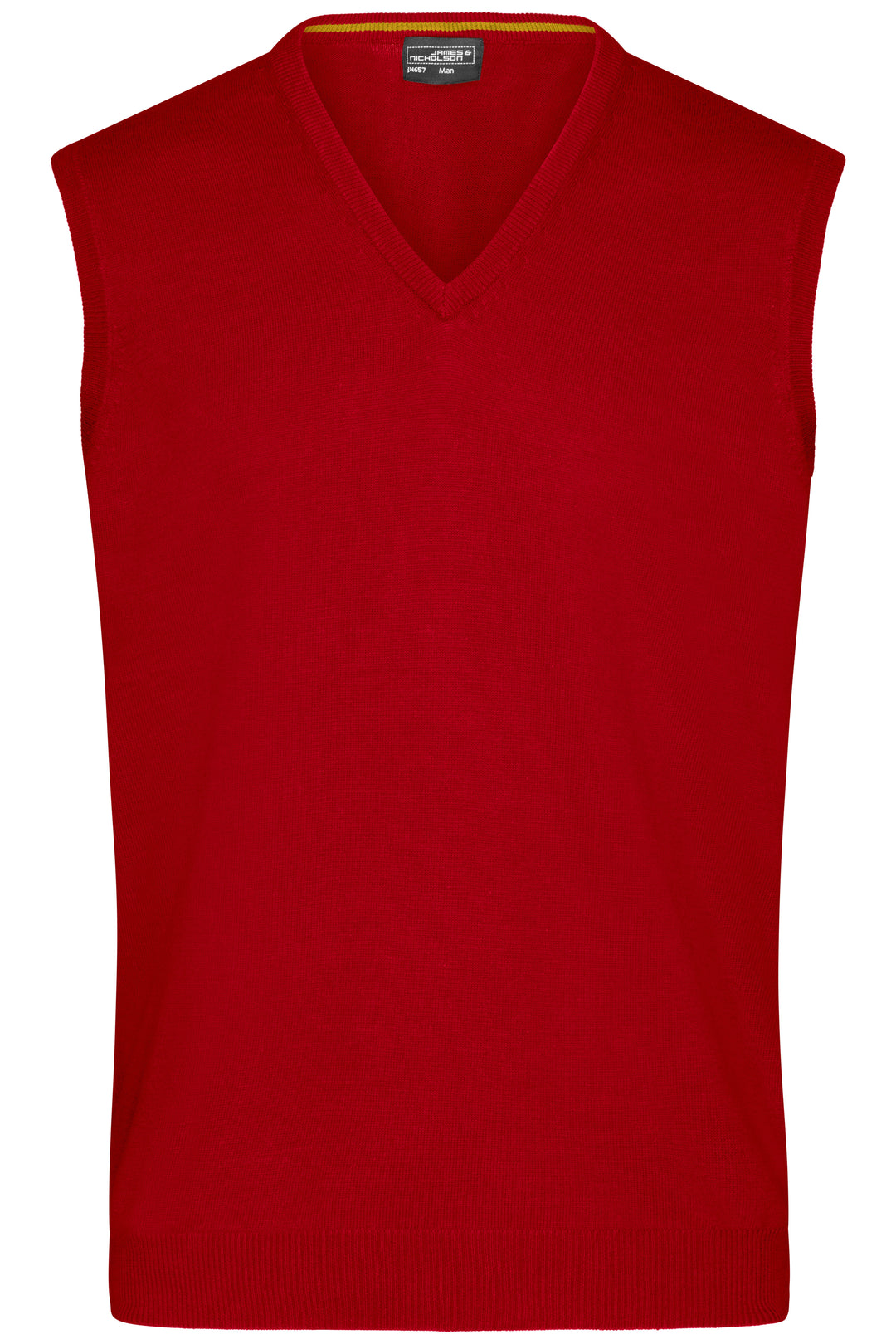 Men's V-Neck Pullunder - bordeaux