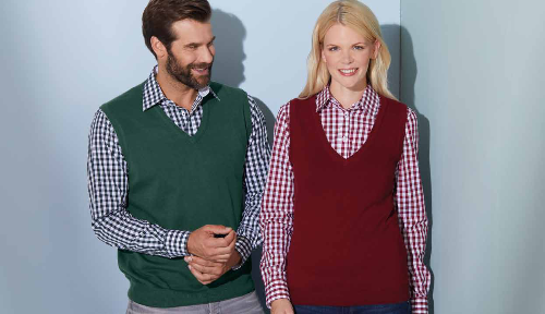 Men's V-Neck Pullunder
