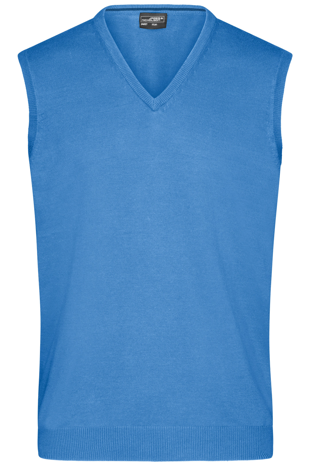 Men's V-Neck Pullunder - glacier-blue