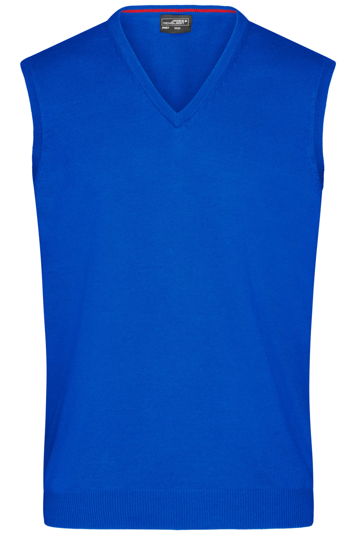 Men's V-Neck Pullunder - royal