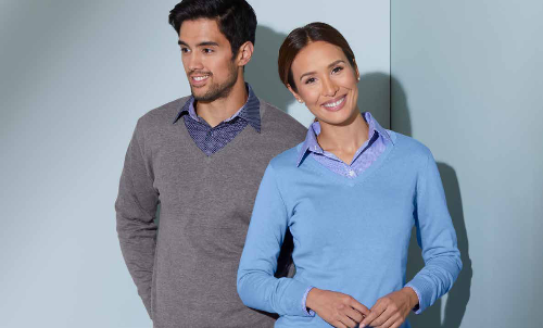 Men's V-Neck Pullover