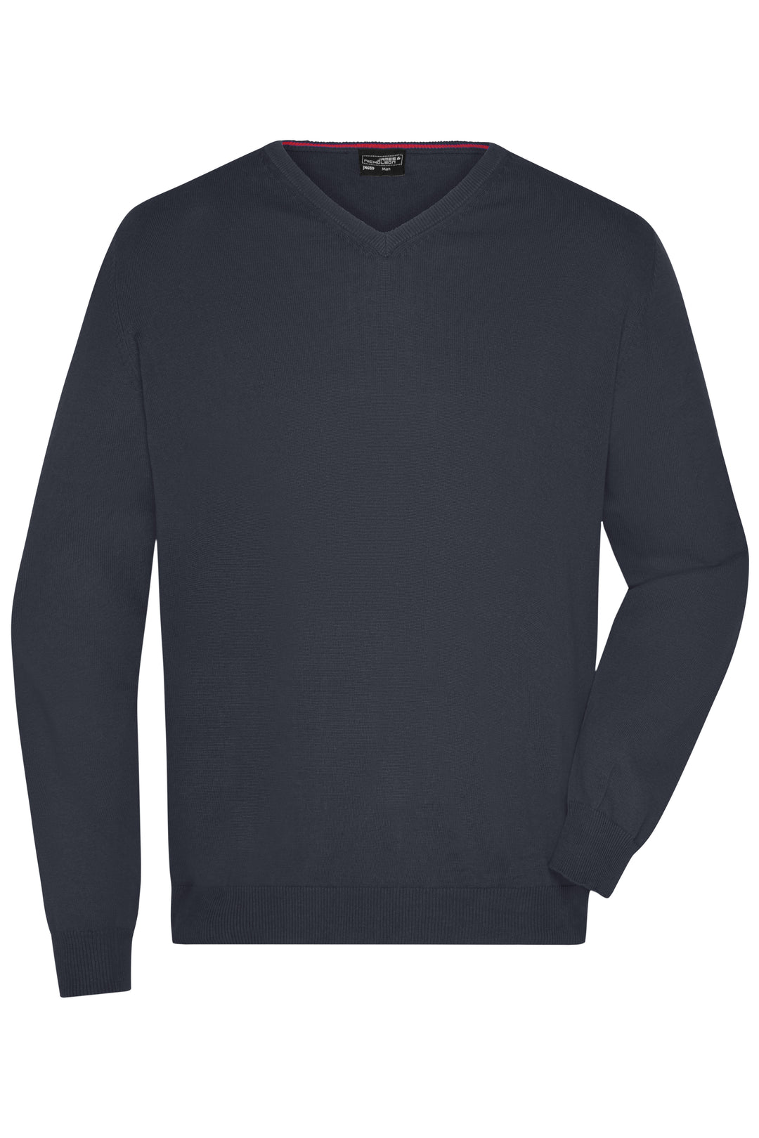Men's V-Neck Pullover - black